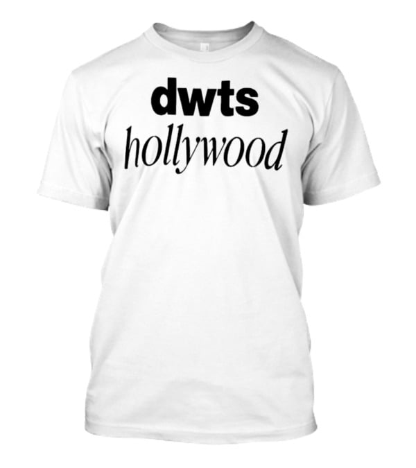 DWTS Hollywood Stars Dance Silhouette T-Shirt