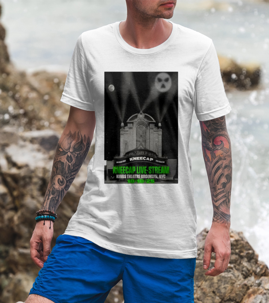 Kings Theatre Kneecap Live Stream Brooklyn NYC 10.10.25 T-Shirt