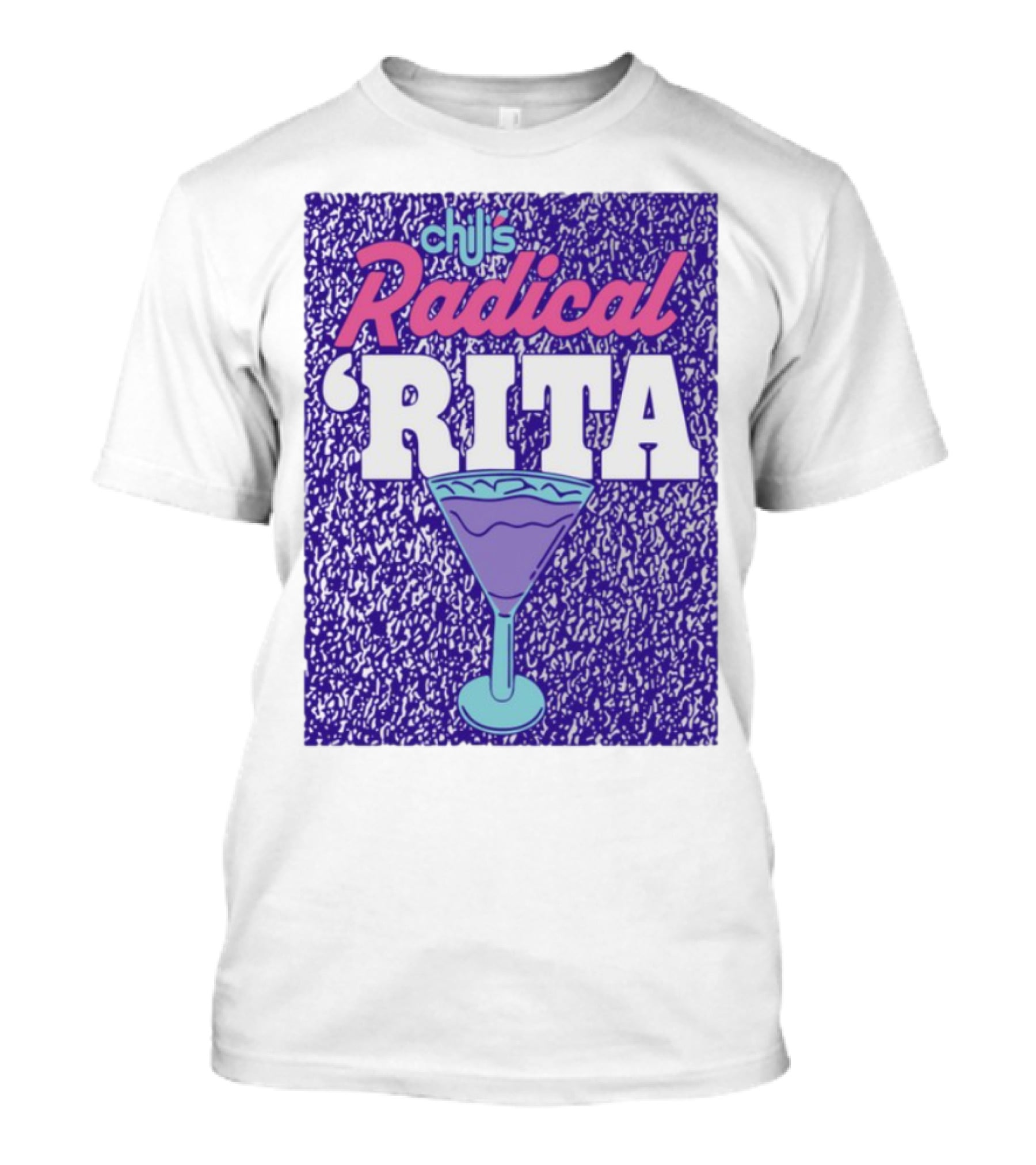 Chili's Radical Rita Retro Cocktail Margarita Vibes T-Shirt