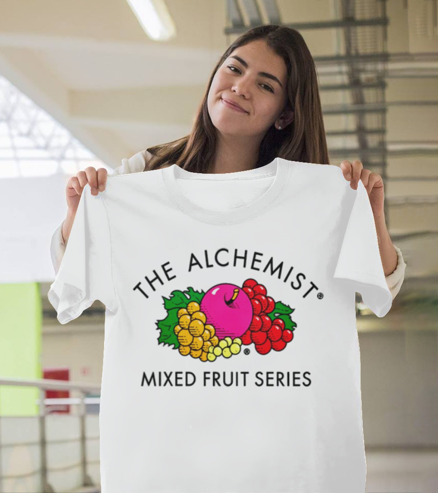 The Alchemist Limited Edition Mixed Fruit Pink Yellow Red Grapes Series T-Shirt