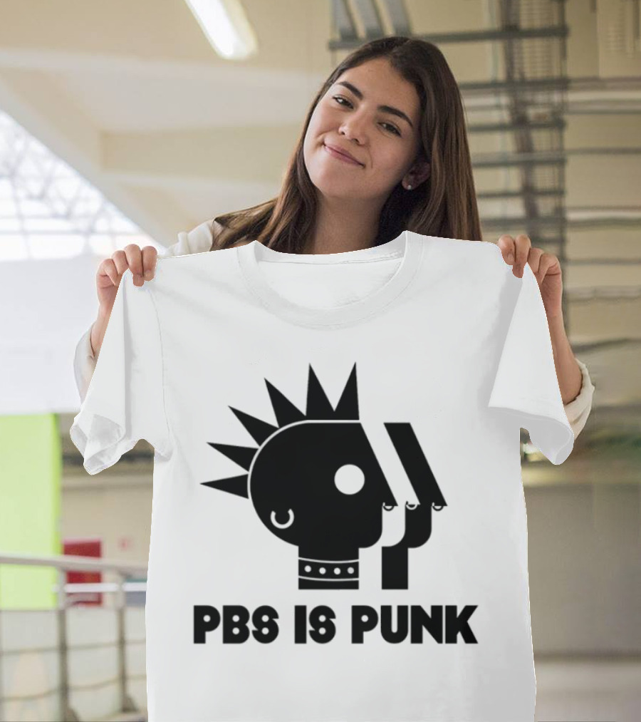 Two Crow Collective PBS Is Punk Vintage Cassette Vinyl Roots T-Shirt