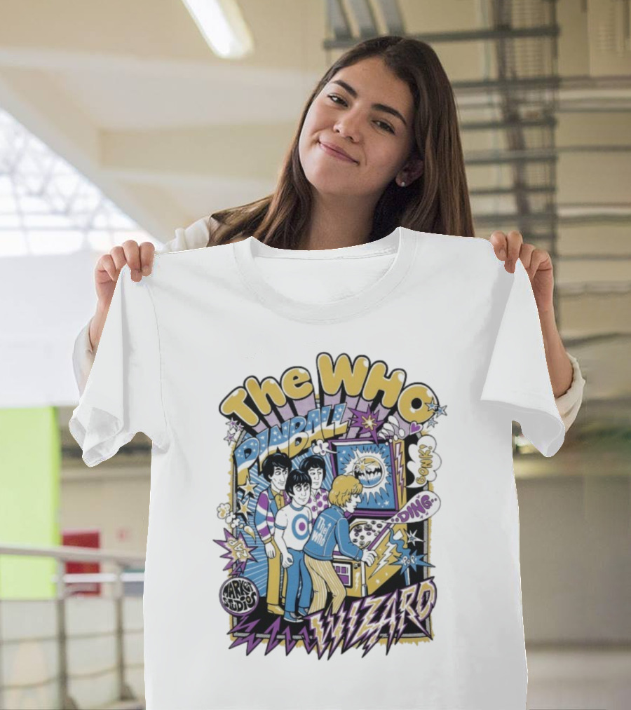 The Who Pinball Wizard Market Studios Collaboration T-Shirt