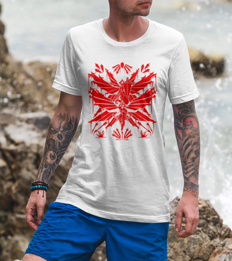Anael Salathiel Ultrakill Red Symbol T-Shirt