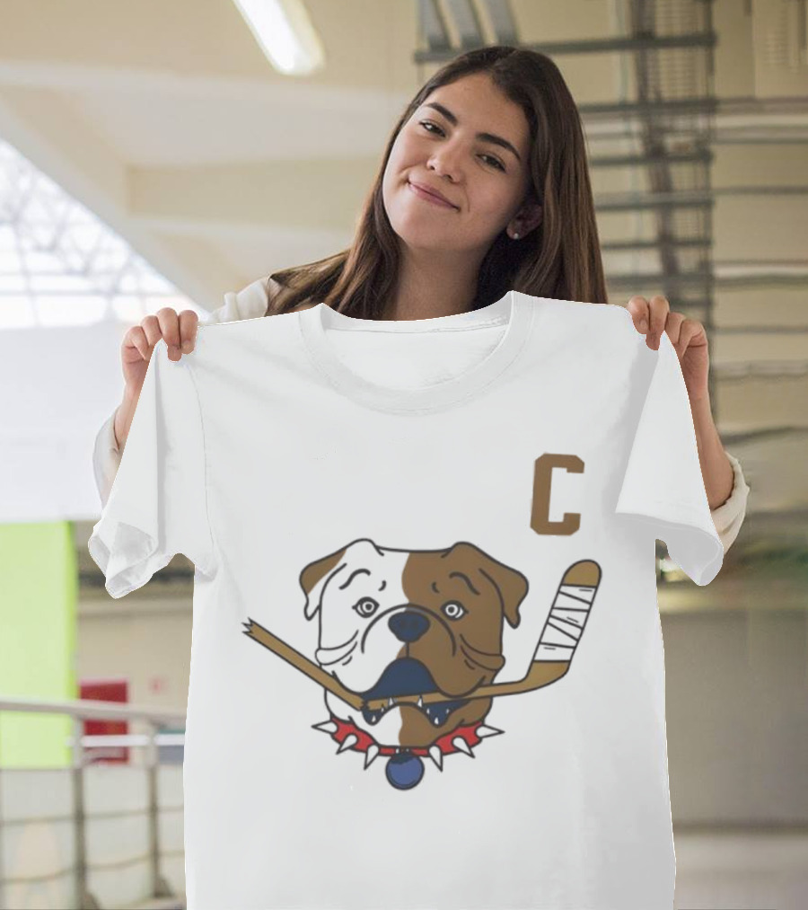 Shoresy Sudbury Blueberry Bulldogs Hockey Team Carolina Captain T-Shirt