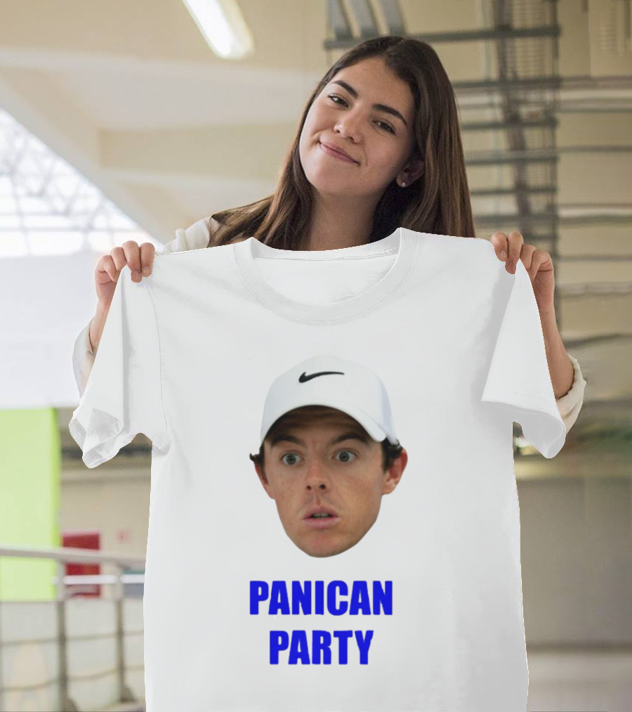 Panican Party Funny Golf Cap Expression T-Shirt