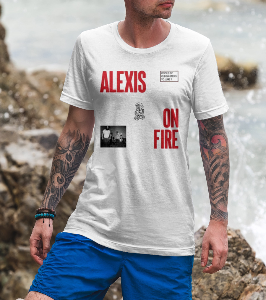Alexisonfire Alexis On Fire Barbarian Band Photo T-Shirt