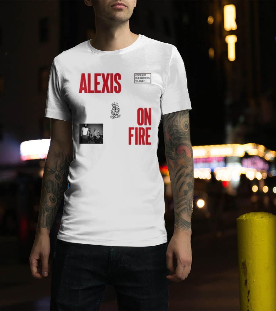 Alexisonfire Alexis On Fire Barbarian Band Photo T-Shirt