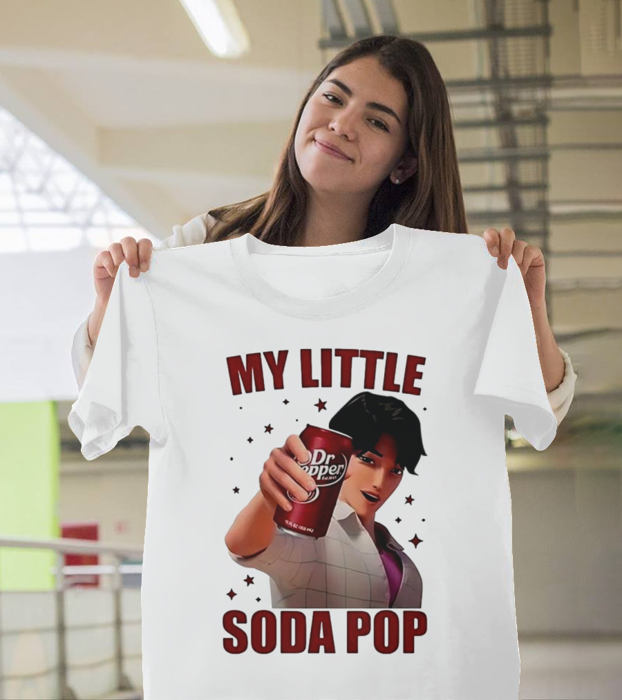 My Little Soda Pop Dr. Pepper Anime Character T-Shirt