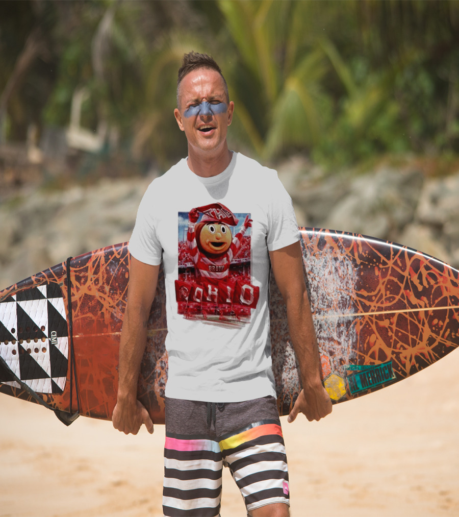 Ohio State Buckeyes Brutus Mascot At Ohio Stadium Event T-Shirt