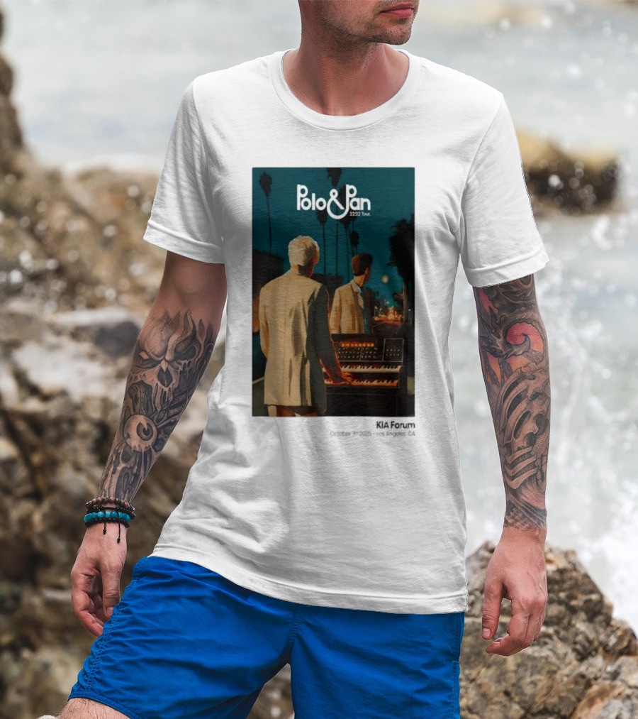 Polo & Pan 2222 Tour October 3 2025 Inglewood CA Event T-Shirt