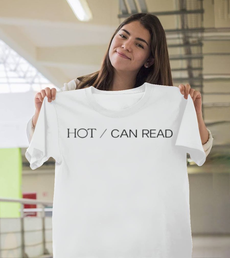 Hot Can Read Taxi Silhouette Style T-Shirt