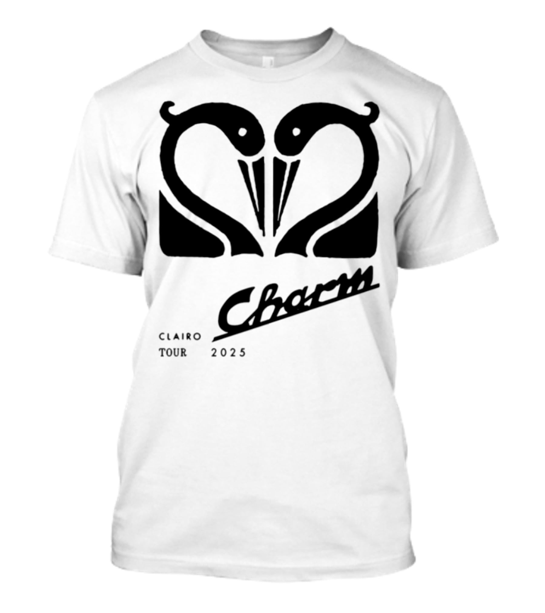 Charm Swan Europe Tour 23 Concert Aesthetic Retro Swans T-Shirt