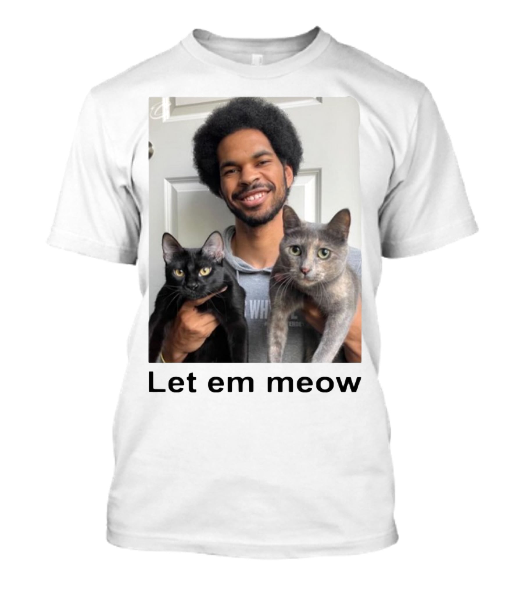Limited Let Em Meow Jarrett Allen Cats T-Shirt