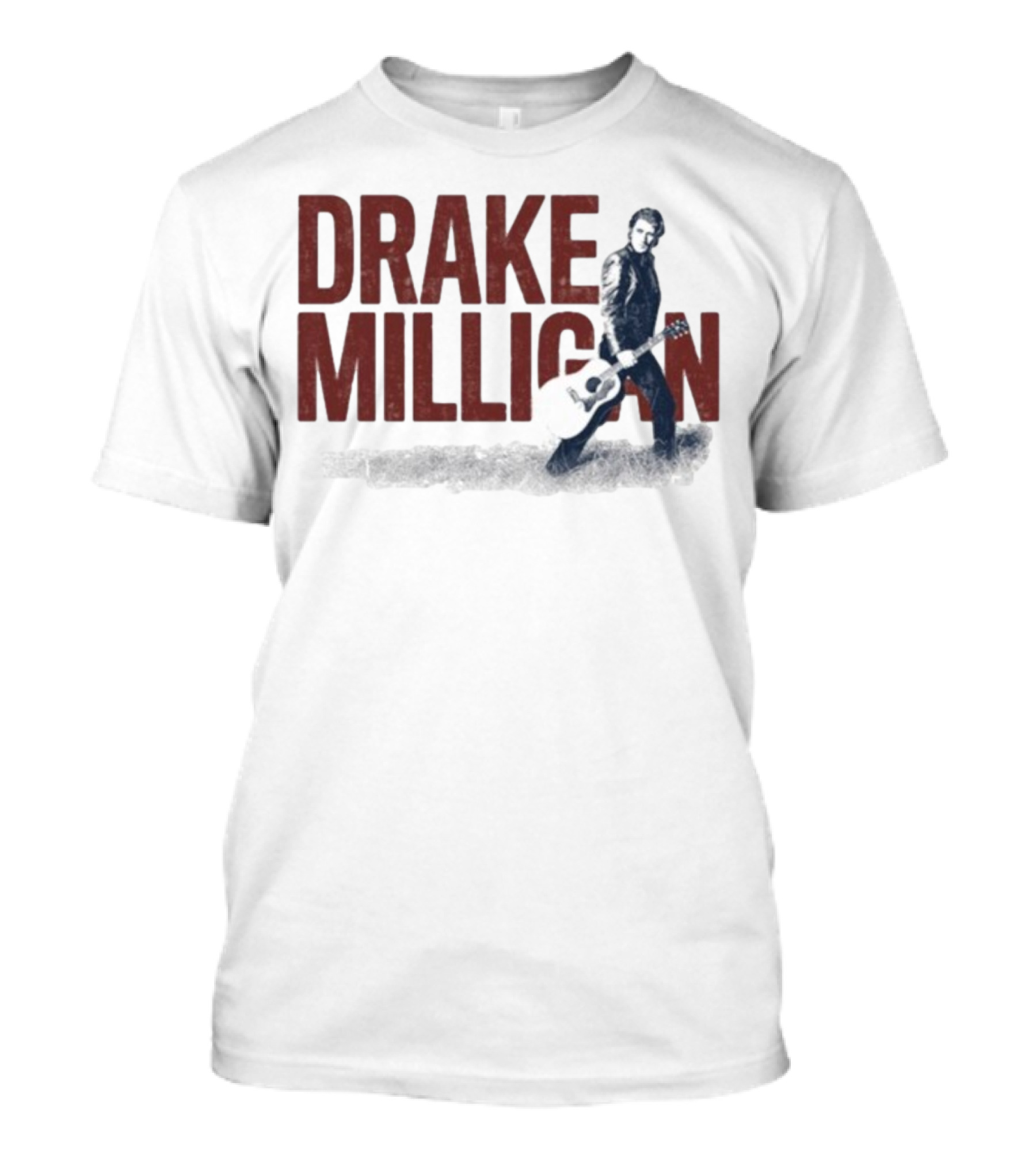Drake Milligan Silver Guitar Photo Edition T-Shirt
