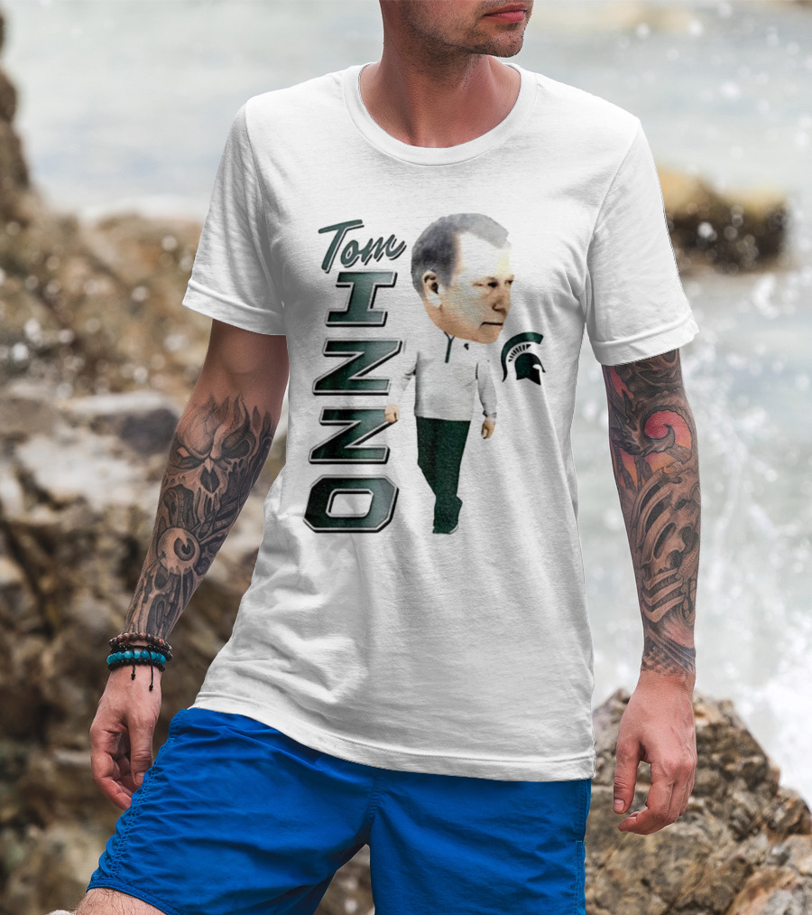 Tom Izzo Michigan State Spartans Coach Big Ten Conference Basketball T-Shirt
