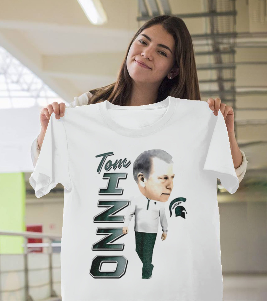 Tom Izzo Michigan State Spartans Coach Big Ten Conference Basketball T-Shirt