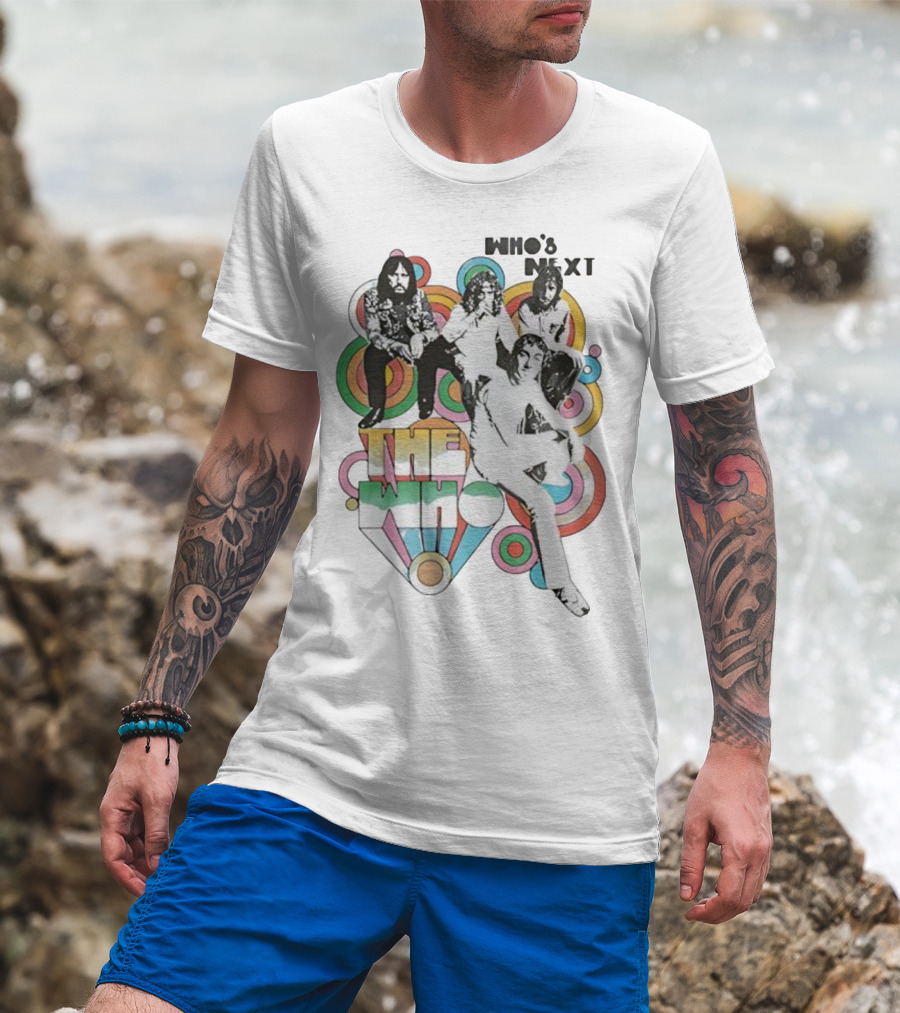 Who’s Next The Who Band Classic Album Cover Art T-Shirt
