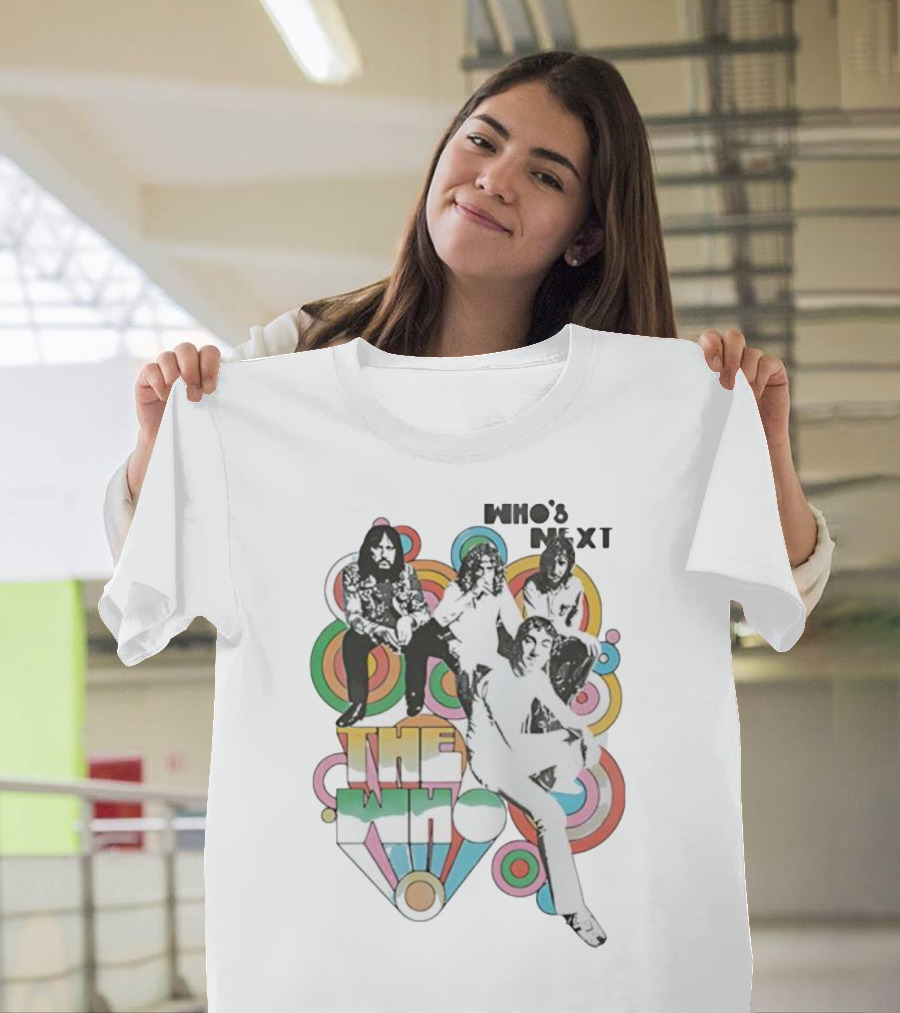 Who’s Next The Who Band Classic Album Cover Art T-Shirt