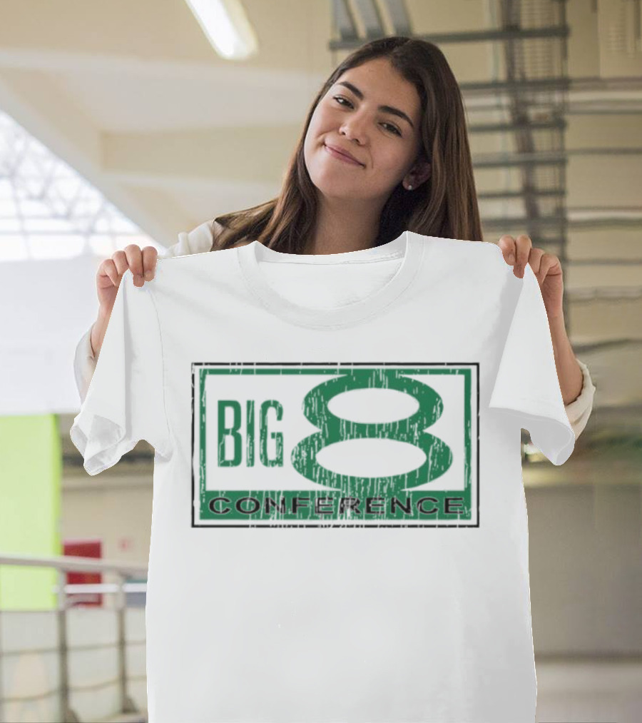 Big 8 Conference Retro Sports Emblem T-Shirt