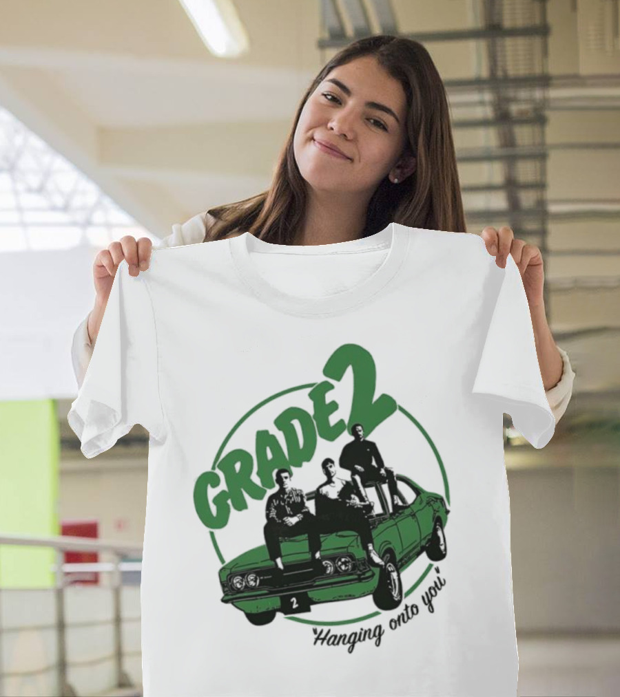 Grade 2 Hanging Onto You Band Members Car Graphic T-Shirt