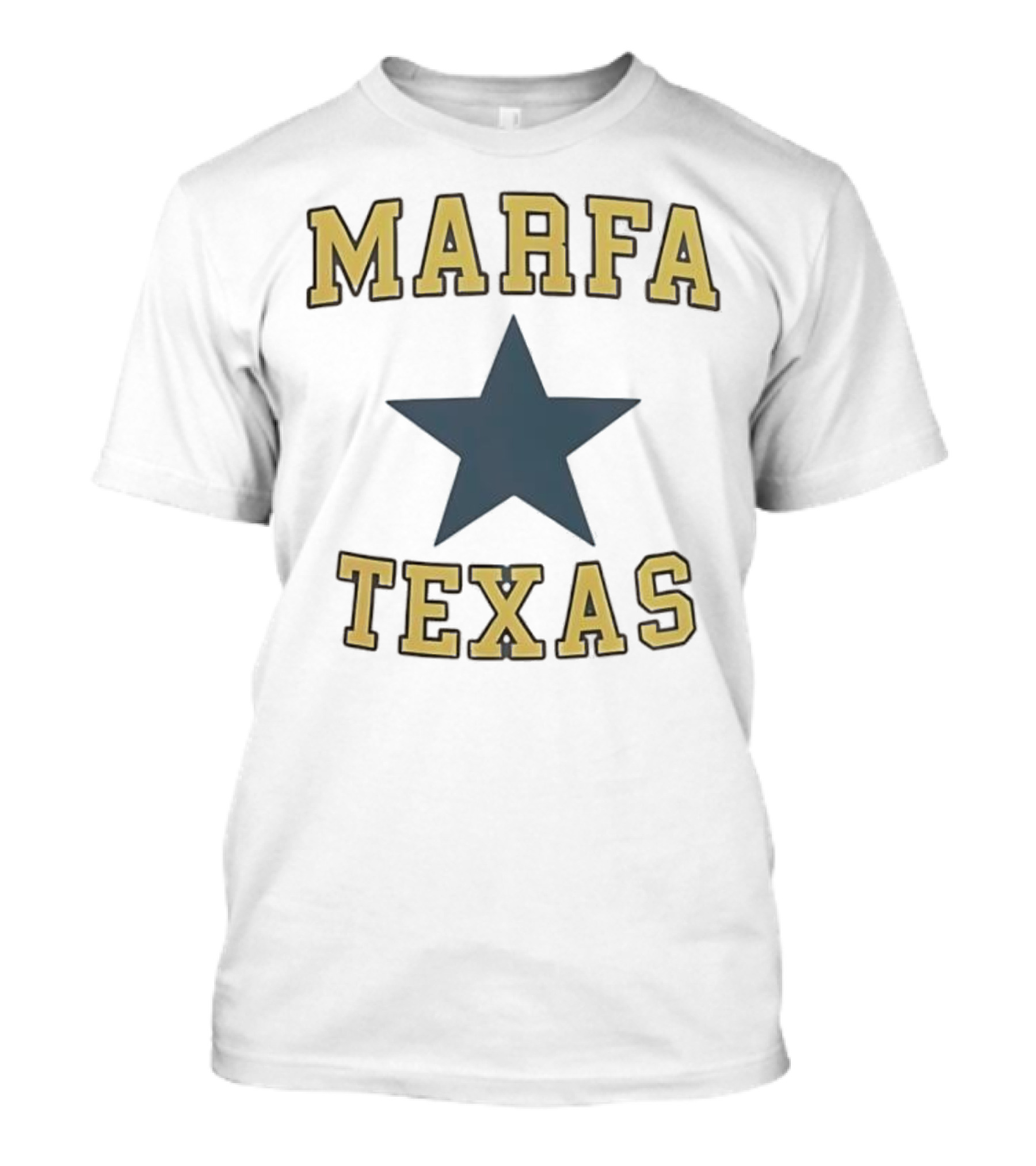 Jensen Ackles Marfa Texas Star Vintage Aesthetic T-Shirt