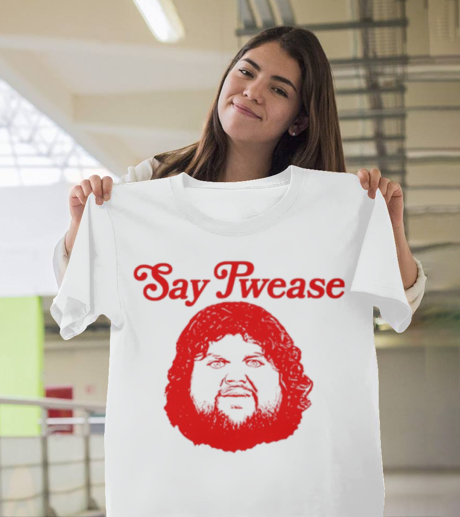 Say Pwease Red Beard Character T-Shirt