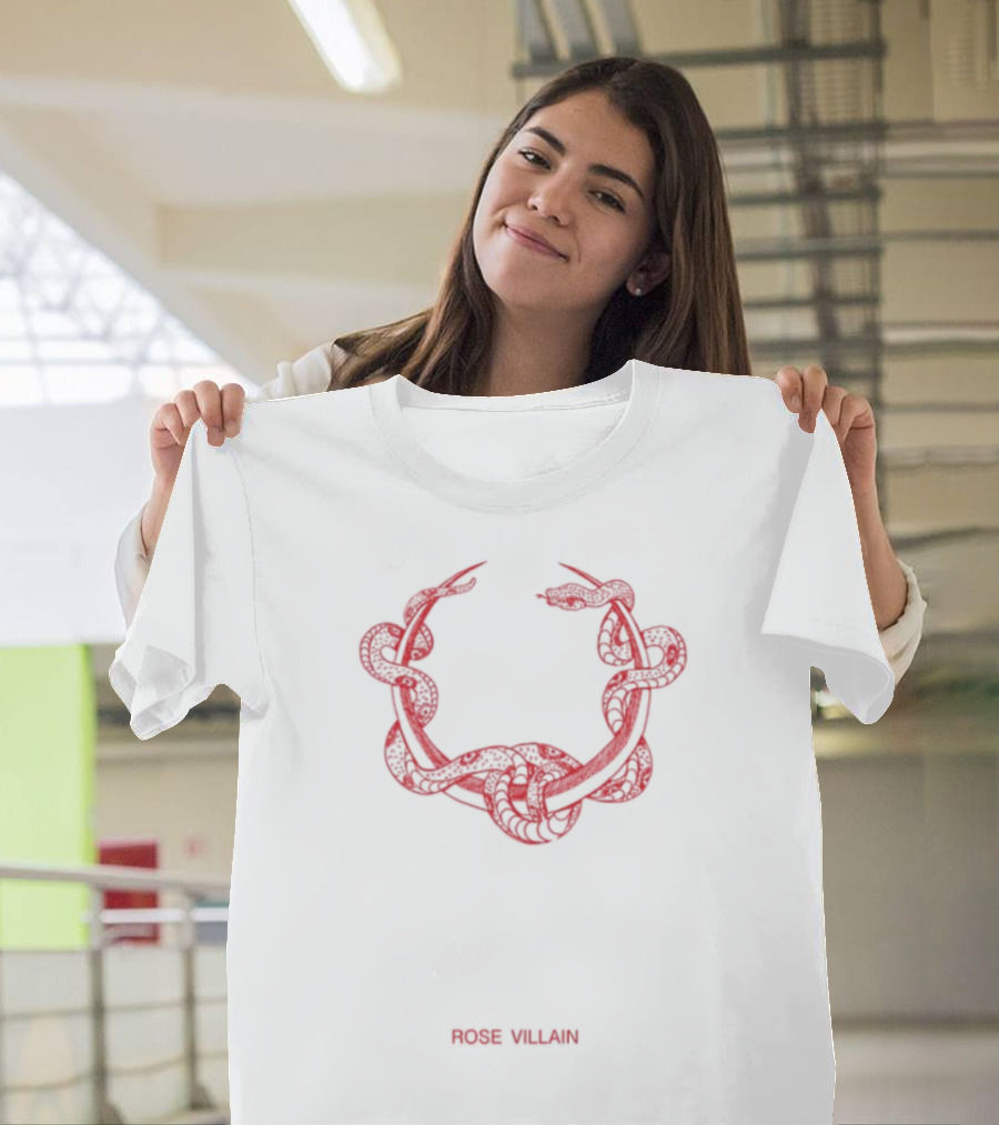 Radio Vega RoseVillain Red Snake T-Shirt