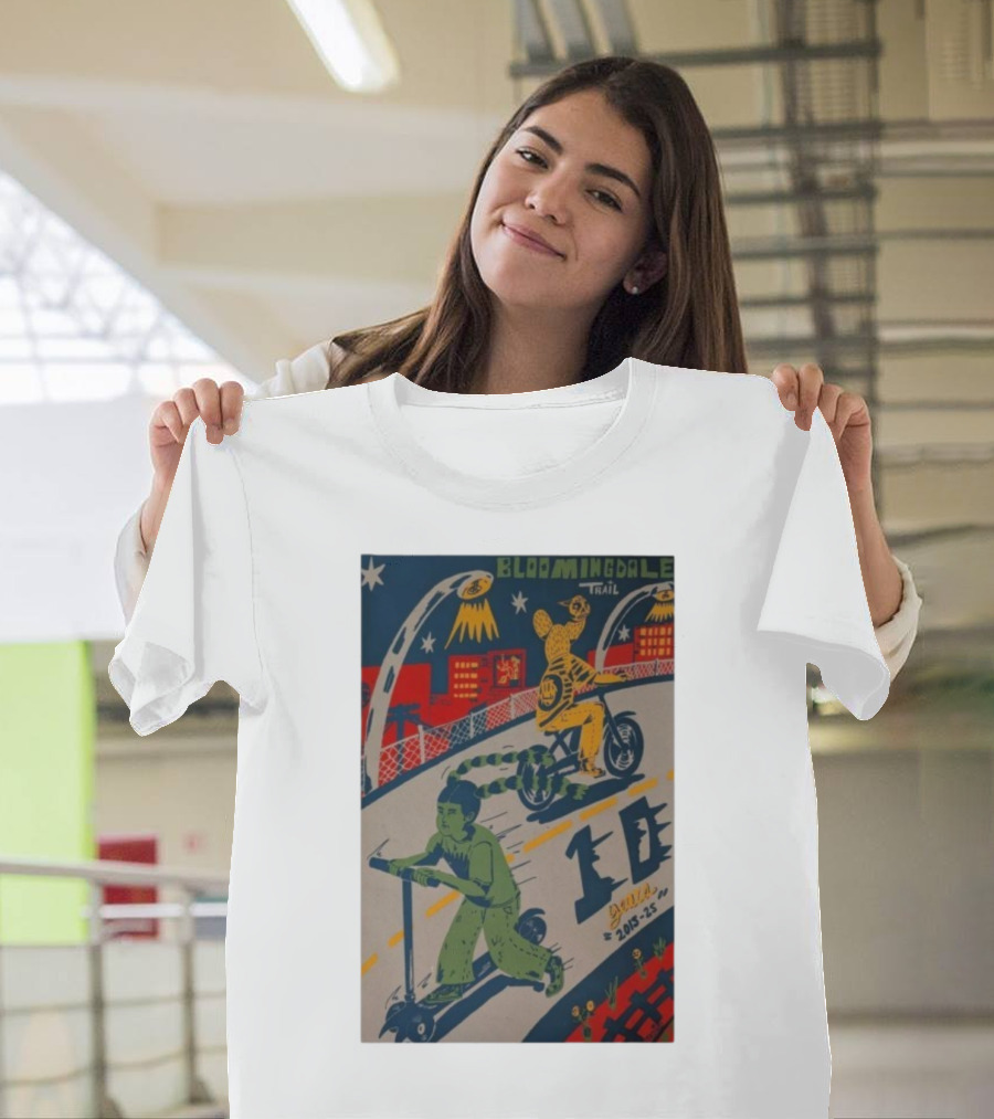 Bloomingdale Trail 10 Years 2015-25 Ramiro Huizar All Star Press Chicago T-Shirt