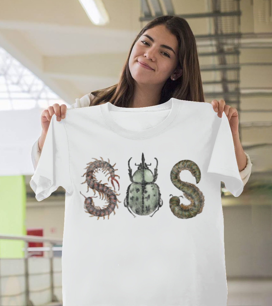 Sza Sos Lana Sos Deluxe Bug Lettering T-Shirt