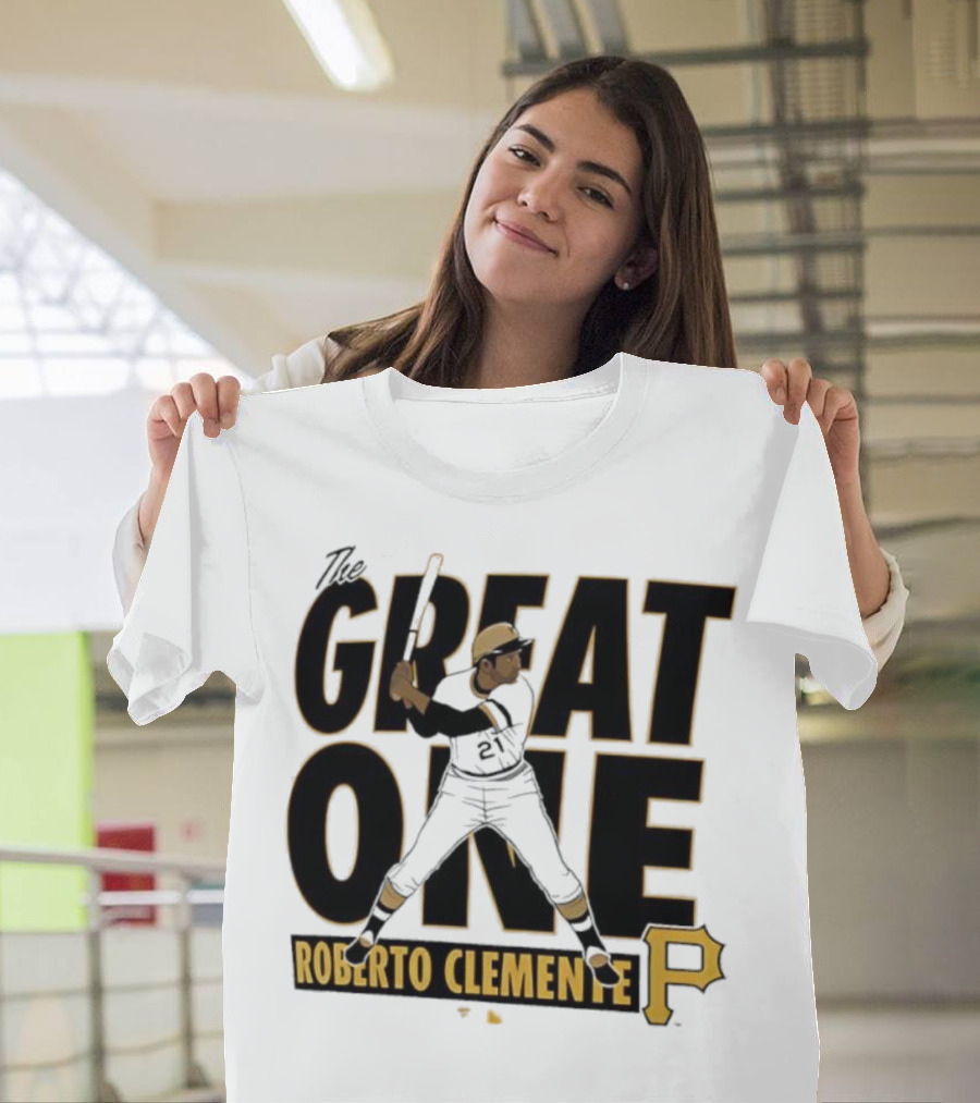 Roberto Clemente Great One Pittsburgh Pirates P T-Shirt