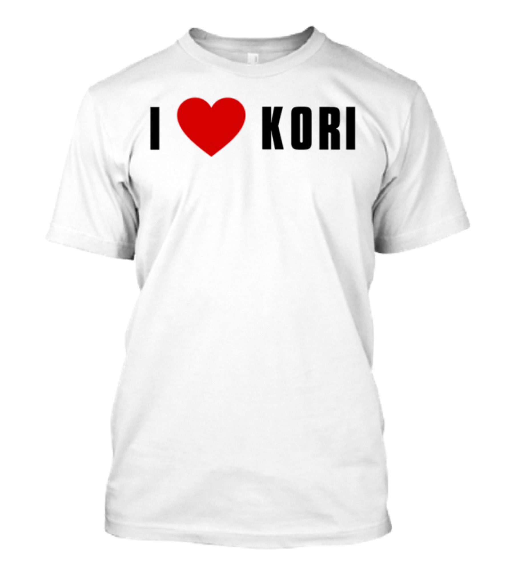 I Love Kori Heart Symbol T-Shirt