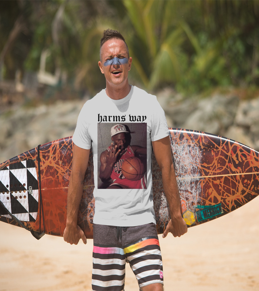 Harm's Way Bulls Basketball Legend 23 Championship Tribute T-Shirt