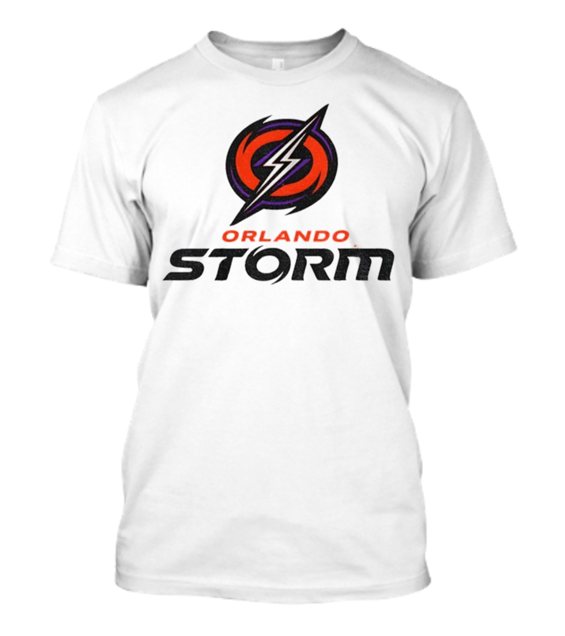 Orlando Storm 2025 Electric Symbol Crest T-Shirt