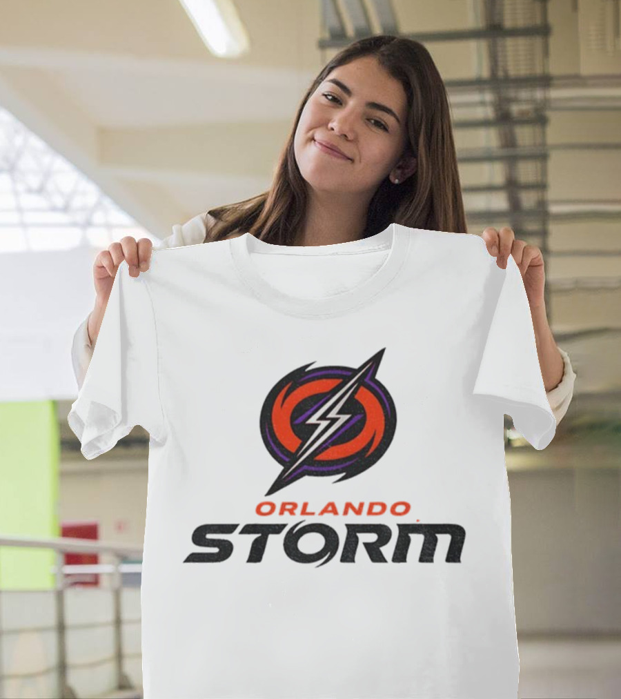 Orlando Storm 2025 Electric Symbol Crest T-Shirt