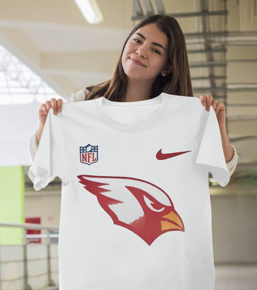 Arizona Cardinals NFL 105 Years Legacy Nike Team Logo T-Shirt