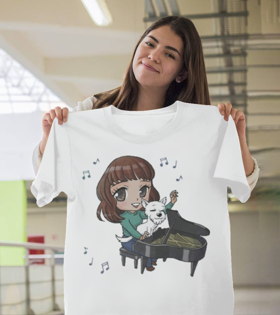 Mark Crilley Kara And Bradford Piano Playing Melody T-Shirt
