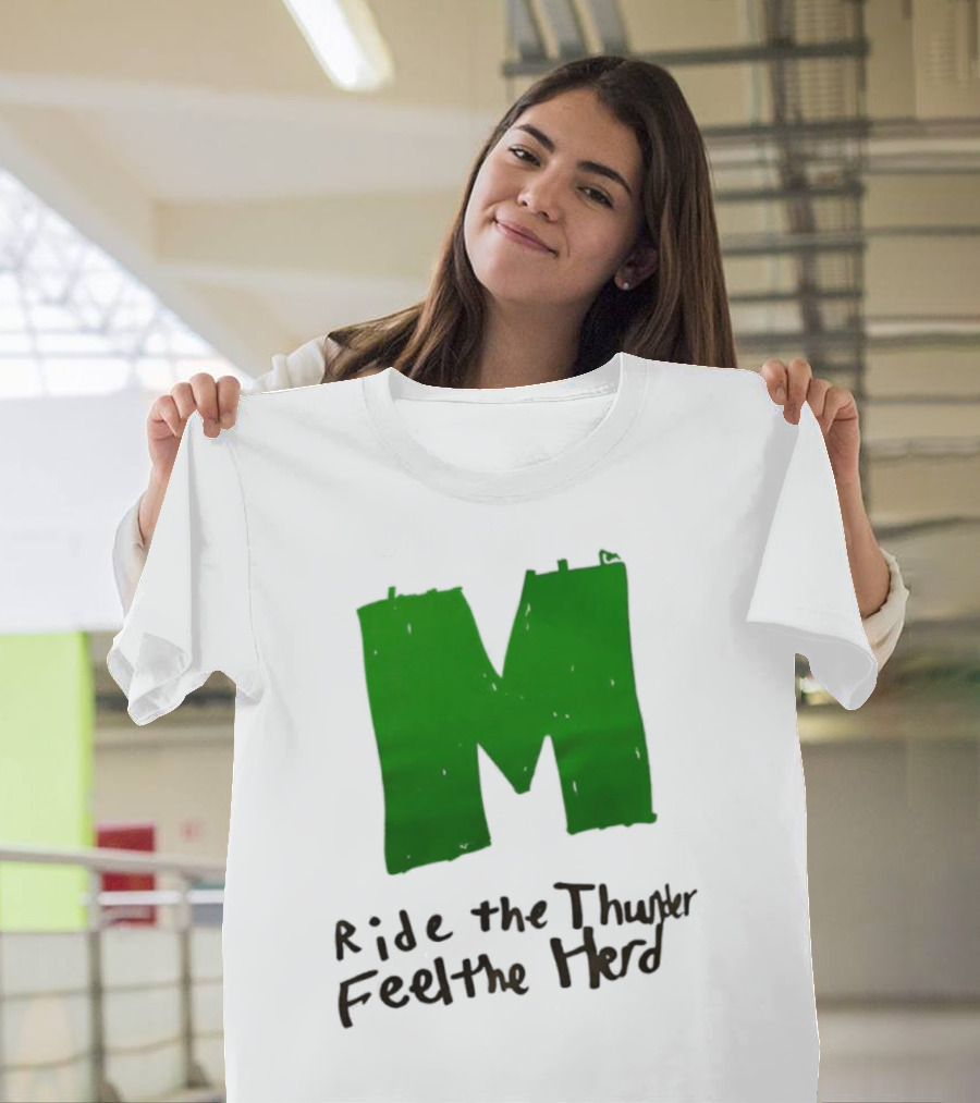 Moorpark Musketeers Ride The Thunder Feel The Herd T-Shirt