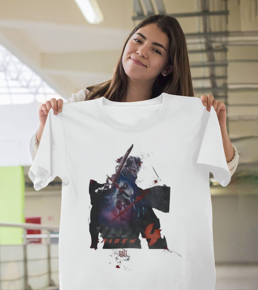 Ninja Gaiden 4 Bait Collaboration Warrior Sword Action T-Shirt
