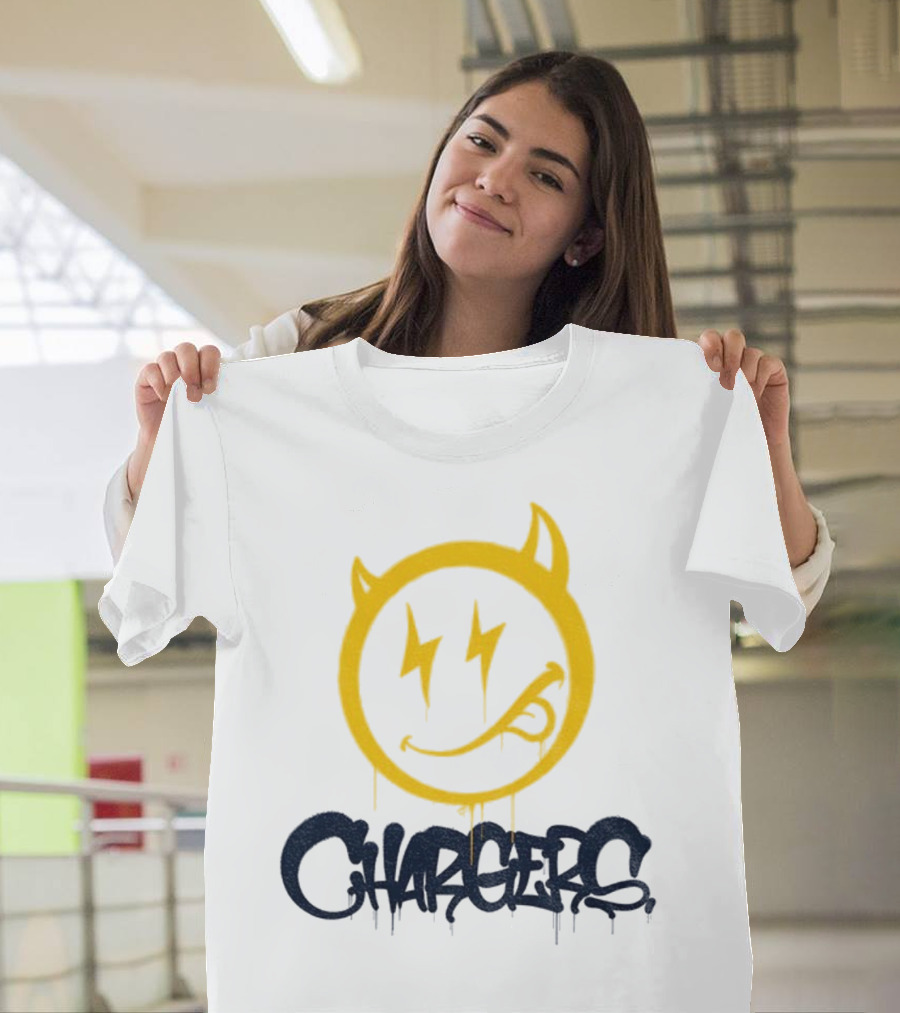 Los Angeles Chargers Devil Icon NFL 2025 T-Shirt