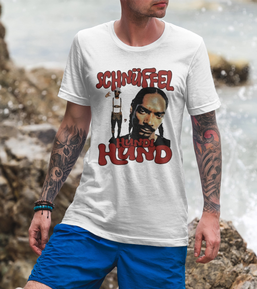 Snoop Dogg Schnüffel Hundi Hund German Style T-Shirt