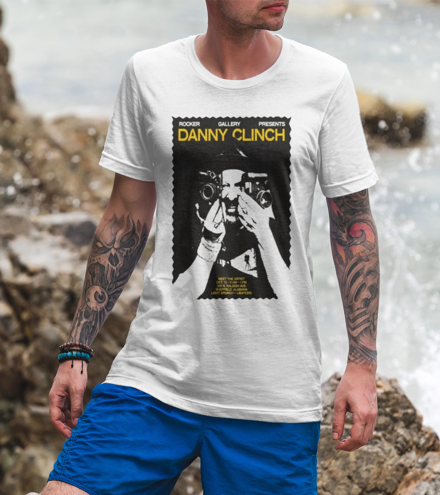 Danny Clinch Meet The Artist Event October 12 2025 Sheffield Alabama 319 N Raleigh Ave Light Brunch And Libations T-Shirt