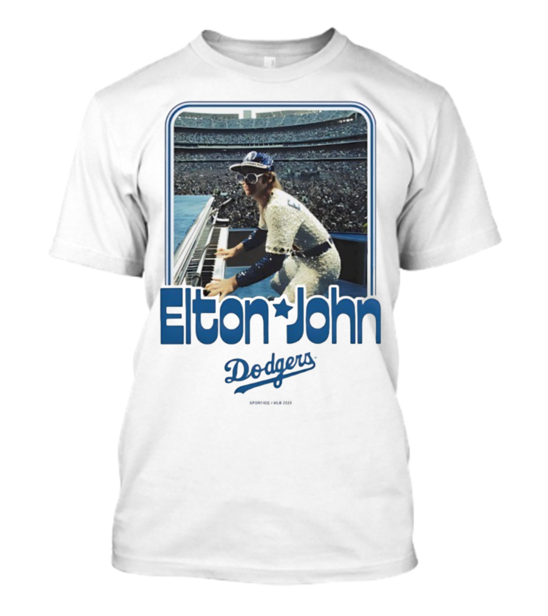 Elton John Dodgers Stadium Concert Los Angeles T-Shirt