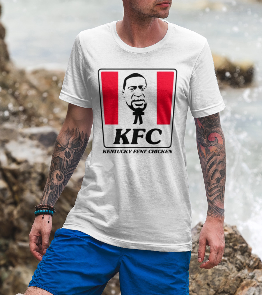 KFC Kentucky Fent Chicken Parody Red Bucket T-Shirt