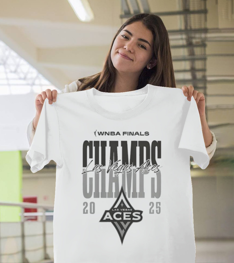 Las Vegas Aces 2025 WNBA Finals Champs T-Shirt
