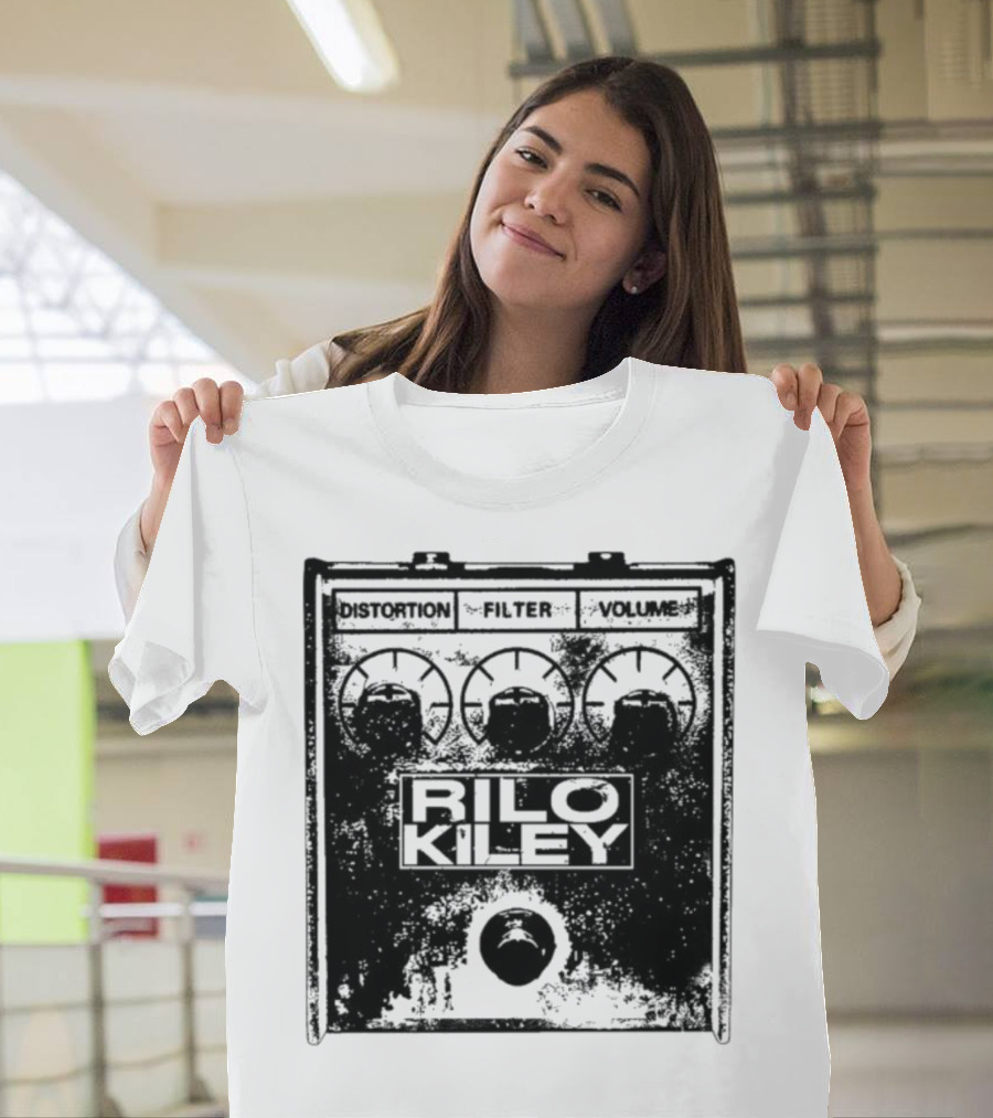 Rilo Kiley Pedal Distortion Filter Voltage T-Shirt