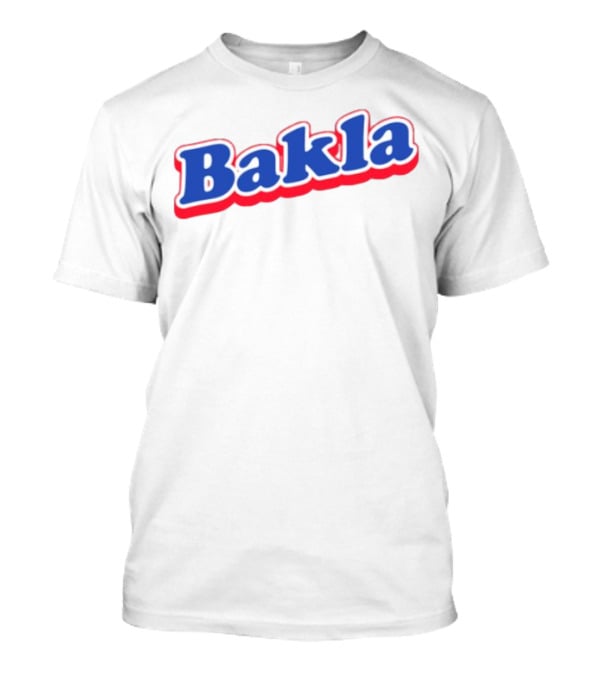 Bakla Bold Blue And Red T-Shirt