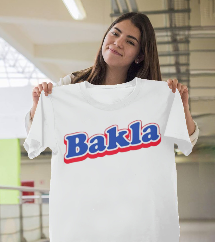 Bakla Bold Blue And Red T-Shirt
