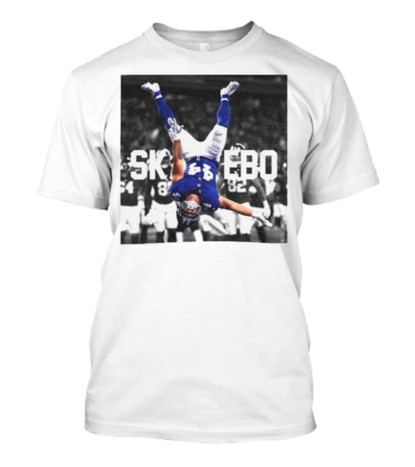 Cam Skattebo Backflip New York Giants NFL Football 2025 T-Shirt