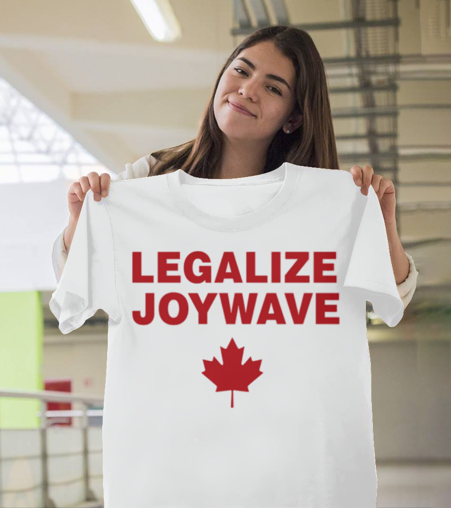 Legalize Joywave Maple Leaf Icon Canada Theme T-Shirt