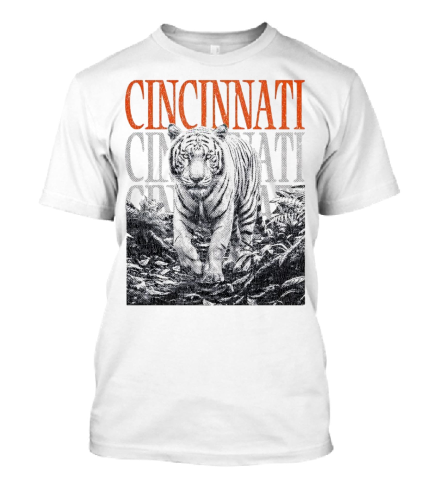 Cincinnati Bengals Tiger Fan Team Spirit T-Shirt